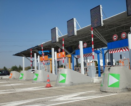 Toll plaza
